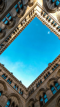 The vienna city hall building