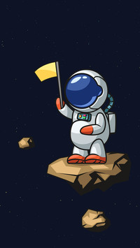 Q version of the Astronaut