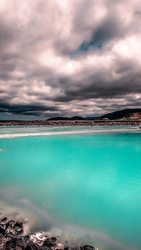The blue lagoon of iceland