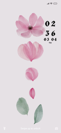 Pink Flower_3MDS