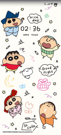 蜡笔小新 趣味涂鸦