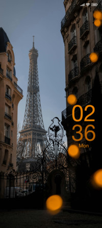 Eiffel Tower Sky