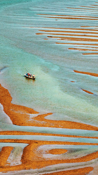 Tidal flat scenery