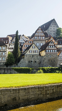 A halftimered house in baden germany