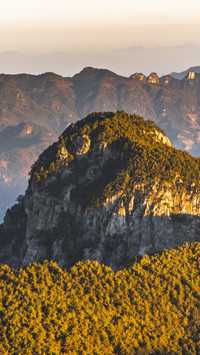 Scenery of Prince Peak at Langguang Ridge