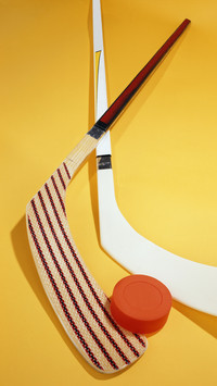 Fully armed ice hockey