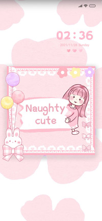Girly card
