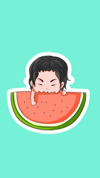 夏天吃西瓜