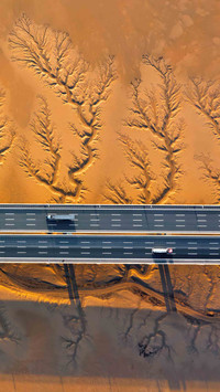 The unique qiantang river