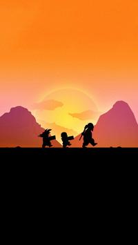 Dragon ball Z Cool Amoled Wallpaper 4K