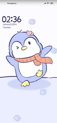 Cute penguin