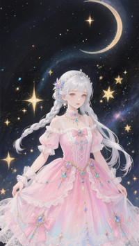 星裙缀梦