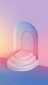 Minimalist abstract geometric creative wallpaper