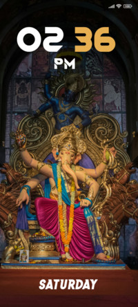 Wooden Ganesha