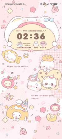 Kitty Loves Bread