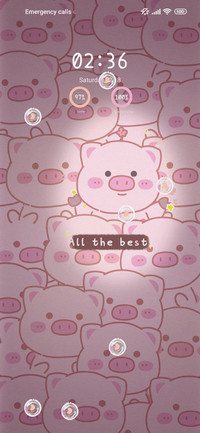 Glowing pig