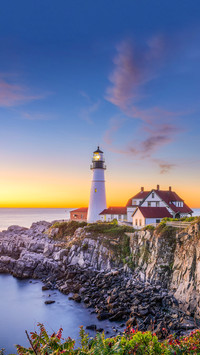 Portland, Maine, USA at Portland Head Light
