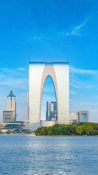 Suzhou landmark oriental gate