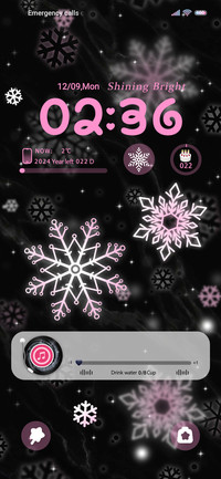 Pink Snowflake