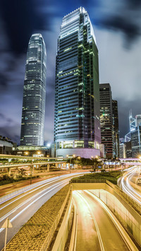 The city of Hong Kong