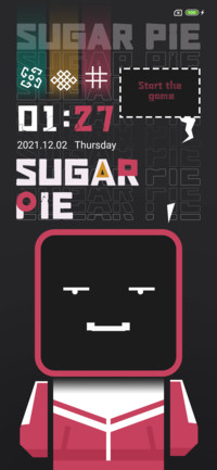 Sugar cake buckle