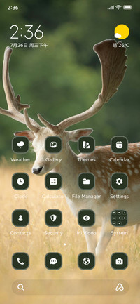 Vibrant Deer