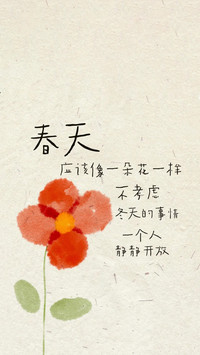 和万物一起明媚