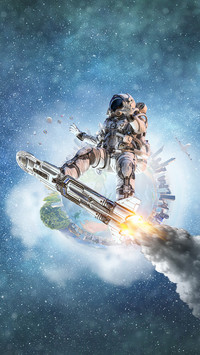 Astronauts in the universe