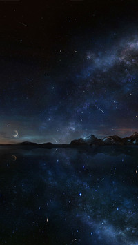 唯美星空风景高清