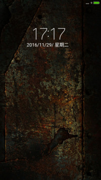 金属残缺生锈