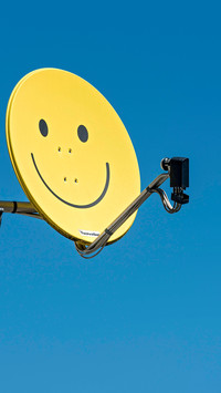Yellow card smiling face