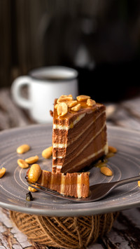 Chocolate cheesecake without baking