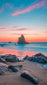Praia da Adraga sunset, Lisbon
