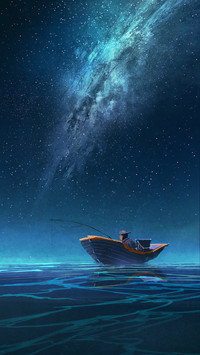 浪漫星空-拍信图库