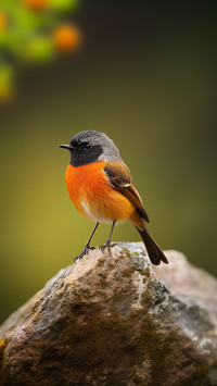 How beautiful is the northern redstart