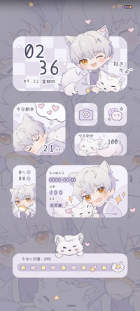 紫色小狐狸