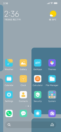 Simple color block