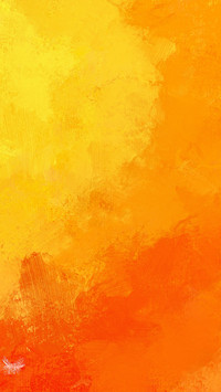 Orange and yellow oil paintings