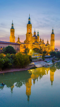 Majestic Church Reflected in Tranquil River