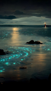 Blue tears