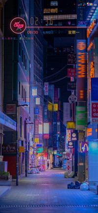 后街狂欢的静