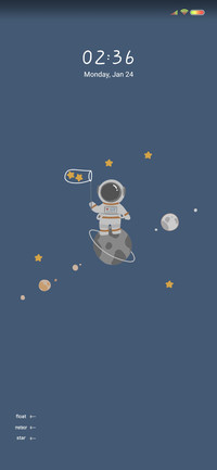 Wandering universe