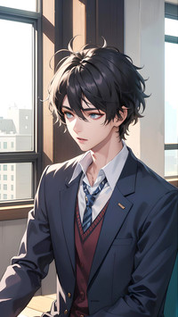 Handsome student-Desity