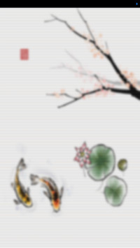 荷塘鱼趣