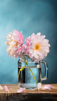 Vase suitable for indoor flower arrangement 12