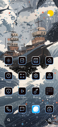 Wind and waves