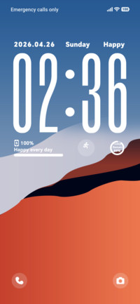 Azure Orange Peaks
