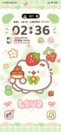 卷卷猫 甜甜草莓