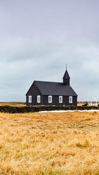 Budir black church, Snaefellsnes, Iceland