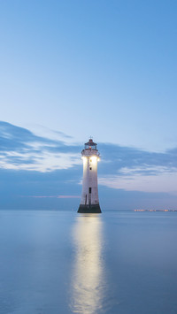 Wirral Sunset - New Brighton Perch Rock